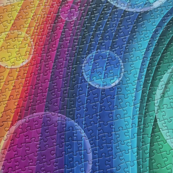 Gradient Bubbles Jigsaw Puzzle - 1,000 Pieces