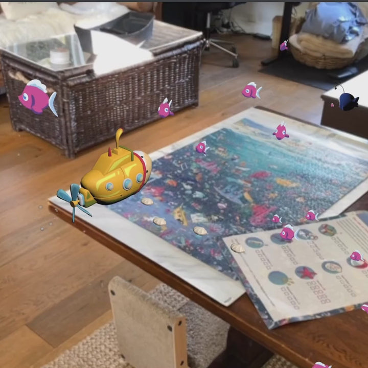 Deep Ocean AR Jigsaw Puzzle - 1,000 Pieces